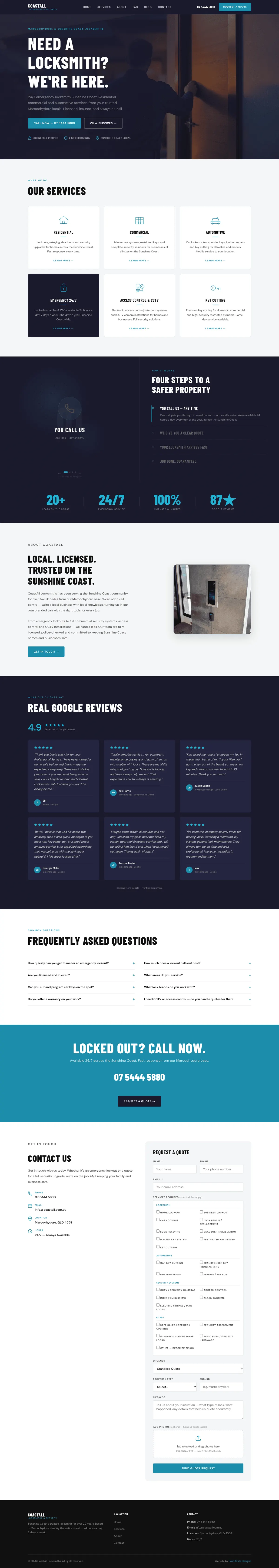 CoastAll — Homepage
